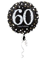 Heliumballon Happy Birthday 60"